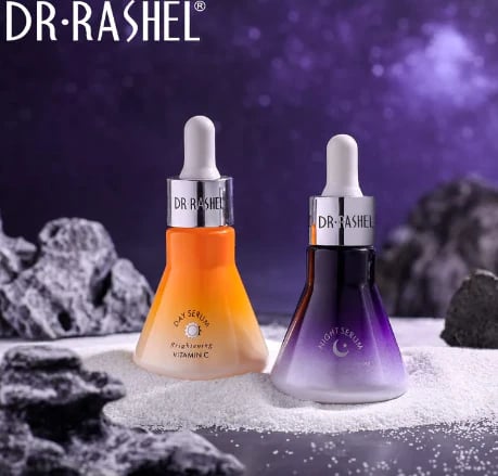 Dr. Rashel Vitamin C & Rentinol Day & Night Face Serum G41 \ 6971764154886 - صورة 2