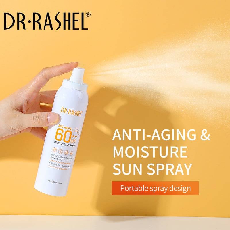 Dr. Rashel Anti-Aging 60++ SPF Moisture Sun Spray 150ml -F41 \ 6971764153971 - صورة 6