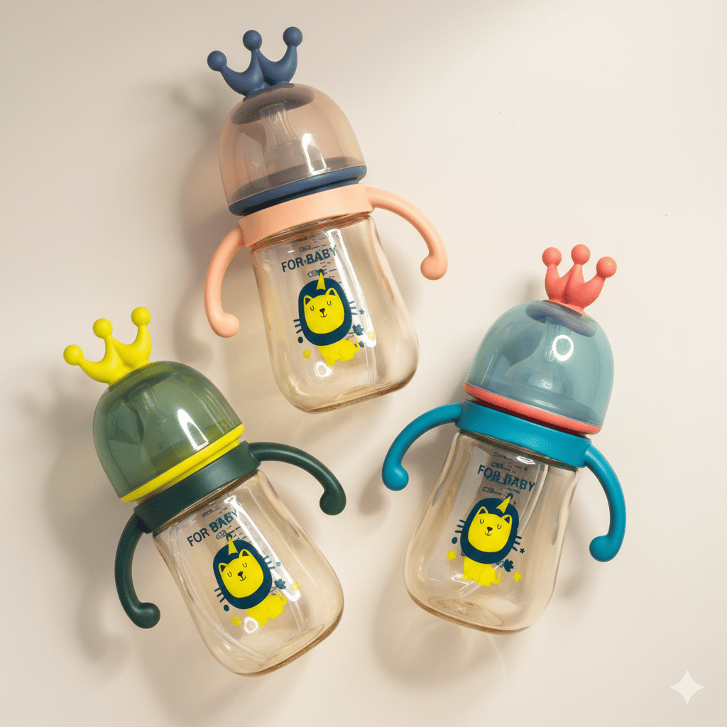 Baby Sipper Bottle with Handle F33 \ 6954812354866 - Image 1