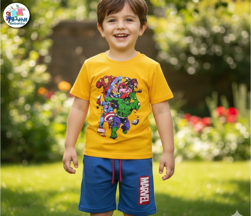 Bebetto t-shirt and shorts set 150D \ G114820 - Image 1