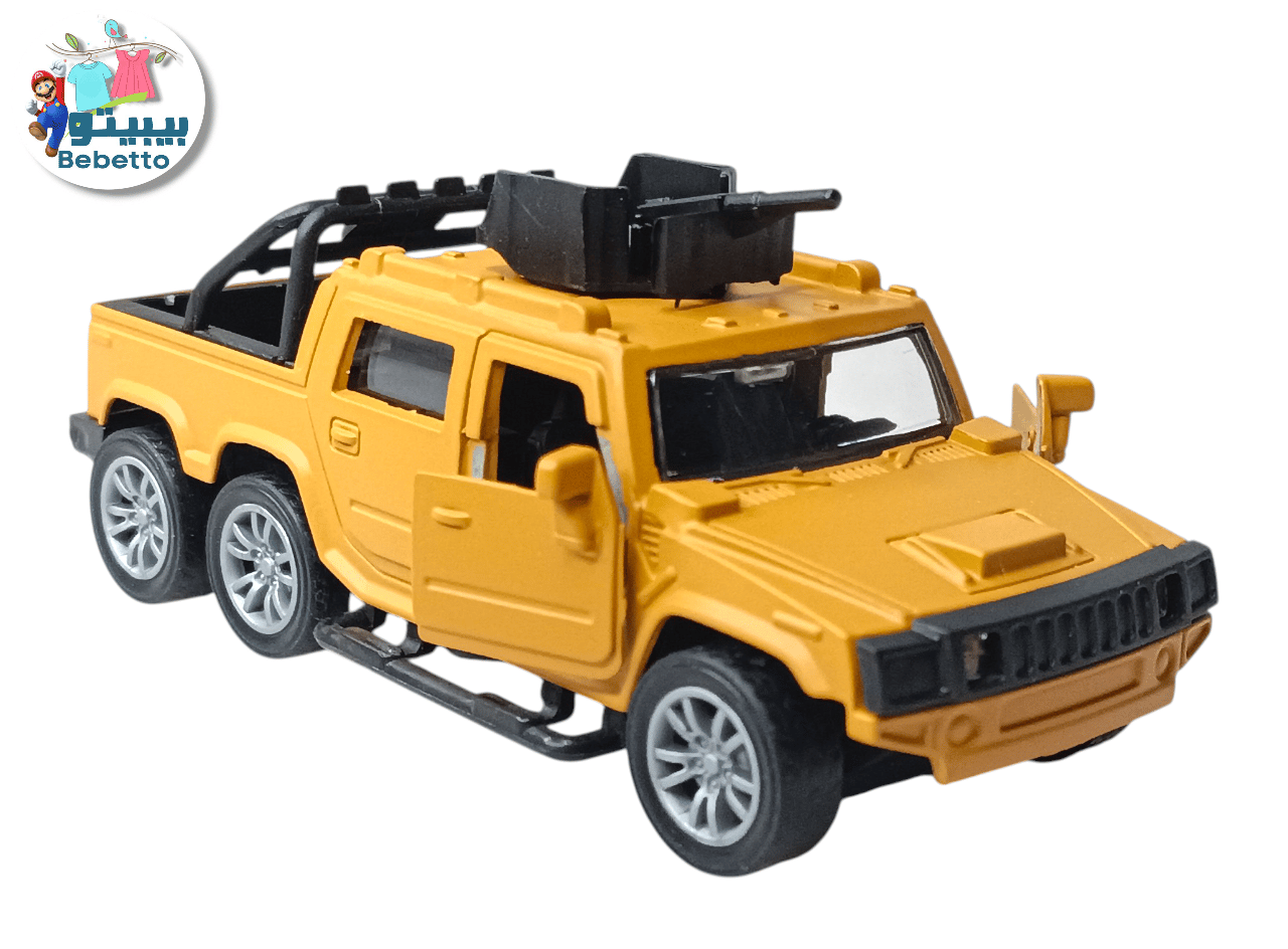 Military Gun Metal Jeep Toy B18 \ 6464650047572 - Image 2