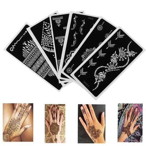 Henna Tattoo Stencil A \ D903195 - Image 1