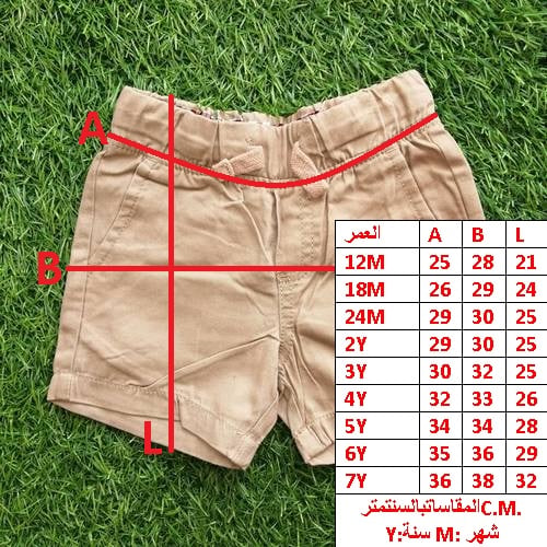 SHORT PANT FOR BOYS 550B \ T081587 - Image 2