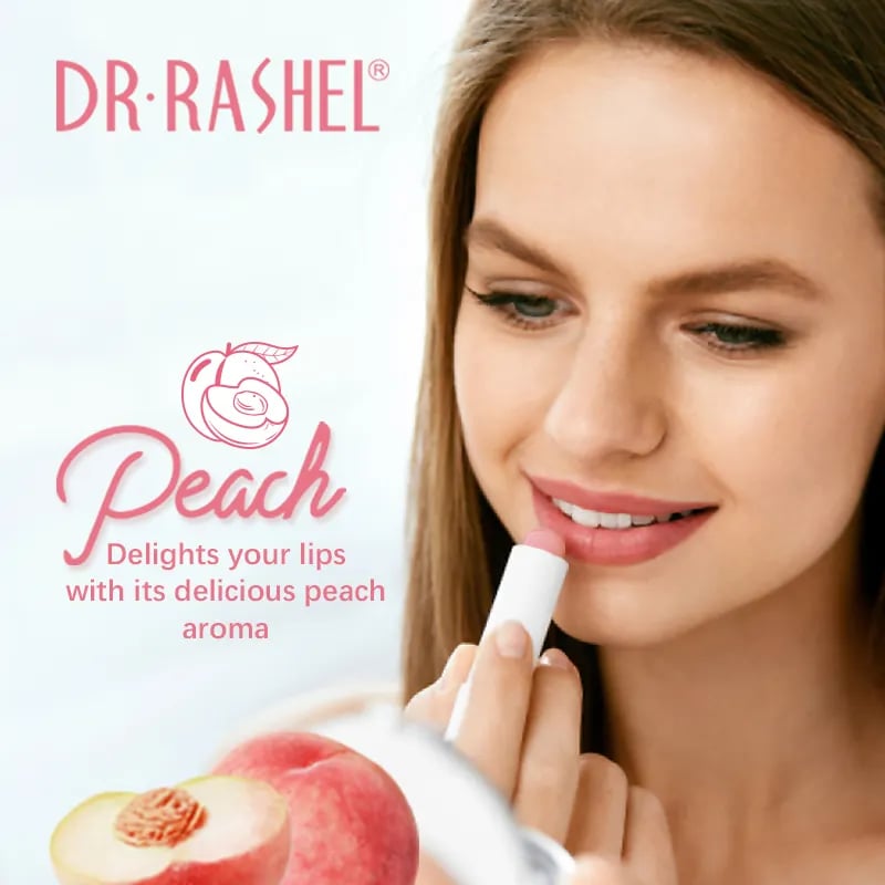 Dr. Rashel Plumping & Hydrating Peach Lip Balm 3g B43 \ 6971764154305 - Image 5