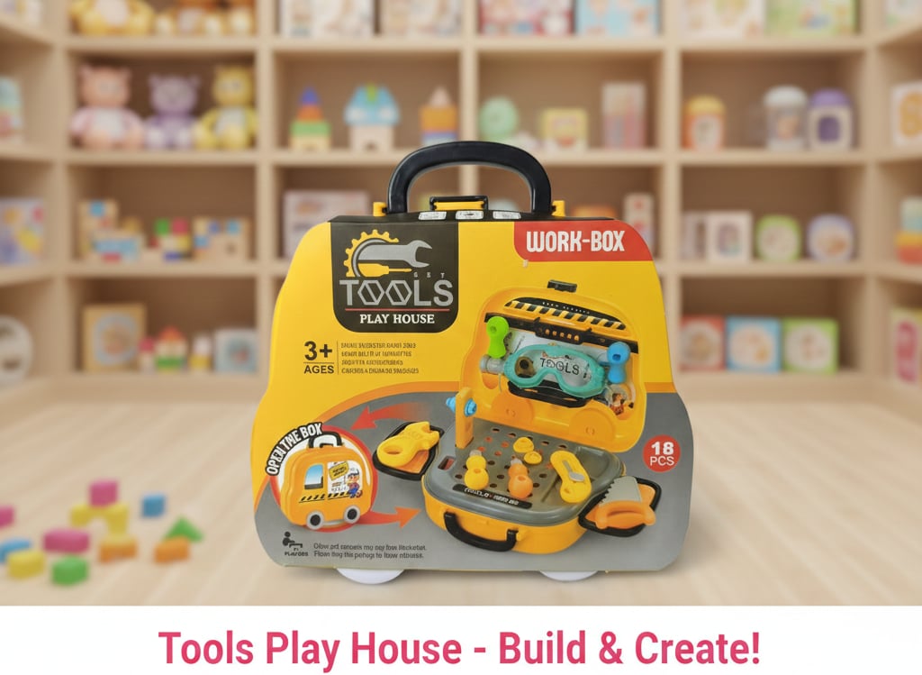 Children's toy tool set designed for pretend play  F26 \ G011312 - Image 2