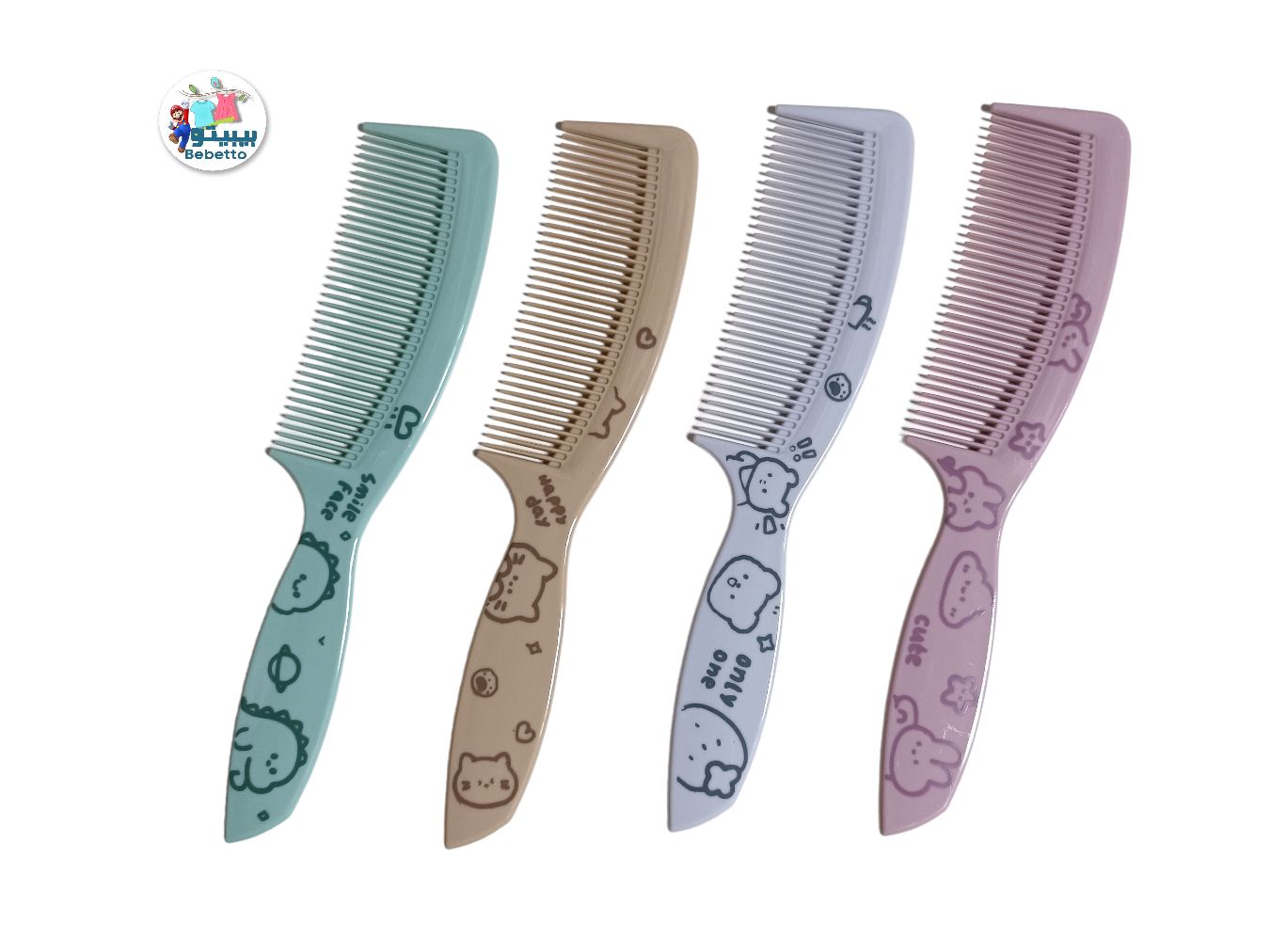 GIRLS & WOMAN HAIR COMB -D3 \ E502738 - صورة 2