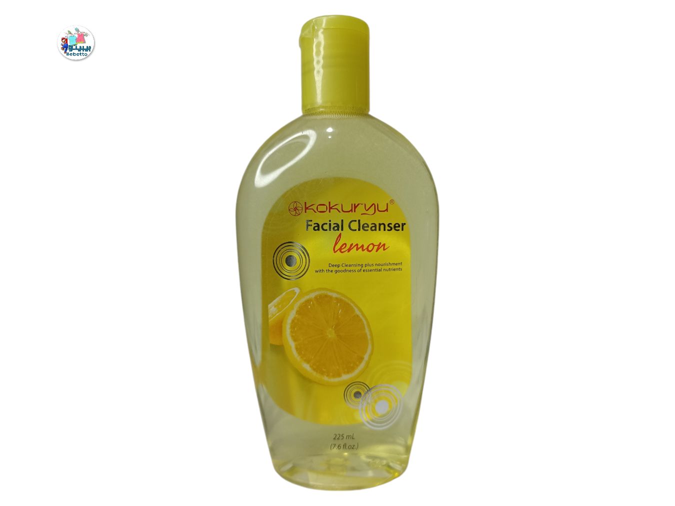 Kokuryu Lemon Facial Cleanser Helps Whiten Skin - 225 ml -B44 \ 4806500238822 - Image 1