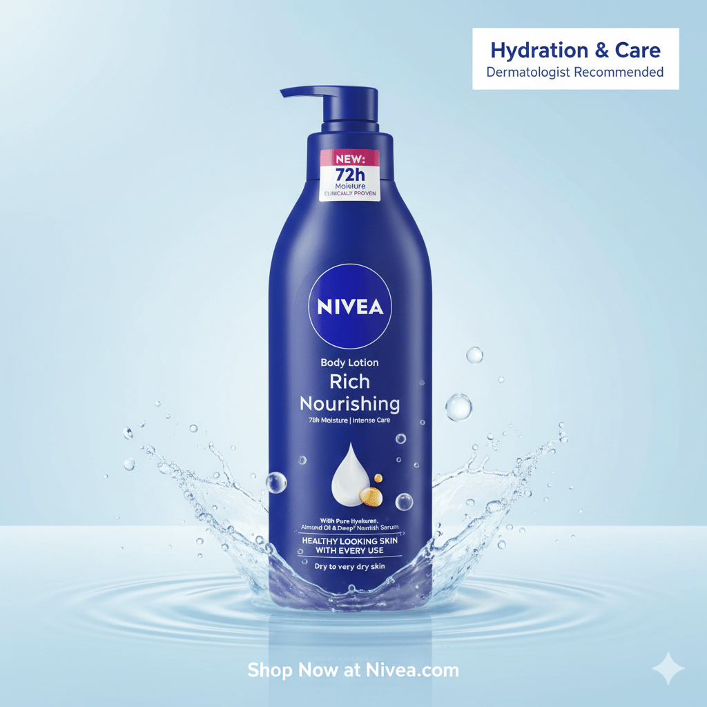 Nivea Rich Nourishing Body Lotion C43 \ 4005808280797 - Image 1