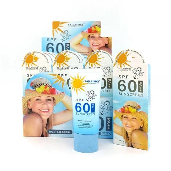 Tilamei Cosmetics Supplier Best Wholesale Price Wear HK Skin Care Sunscreen Cream with SPF60 -B42 \ 6905624500049 - Image 4