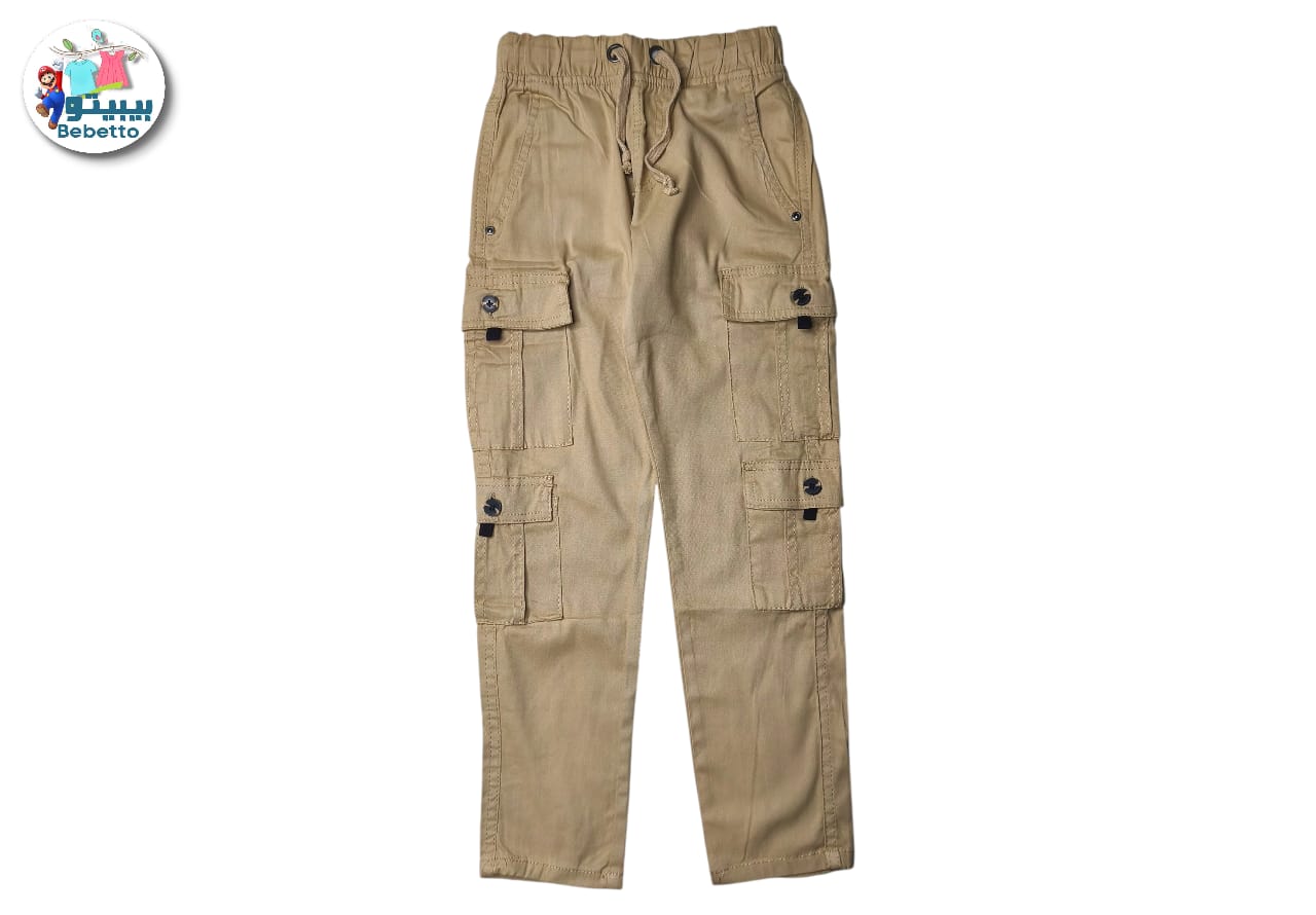 Bebetto brown cargo pants 1450C \ F1123319 - Image 1