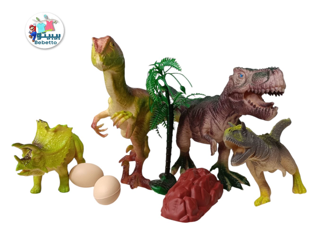 4Pieces Plastic Ocean Animal -F18 \ F410256 - Image 2