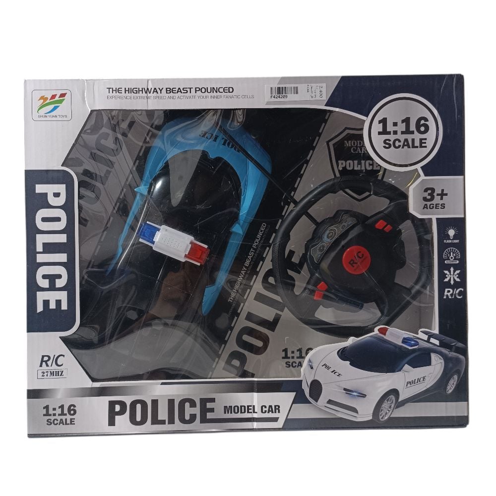 Remote Controlled Police Car -F1 \ F424209 - Image 5