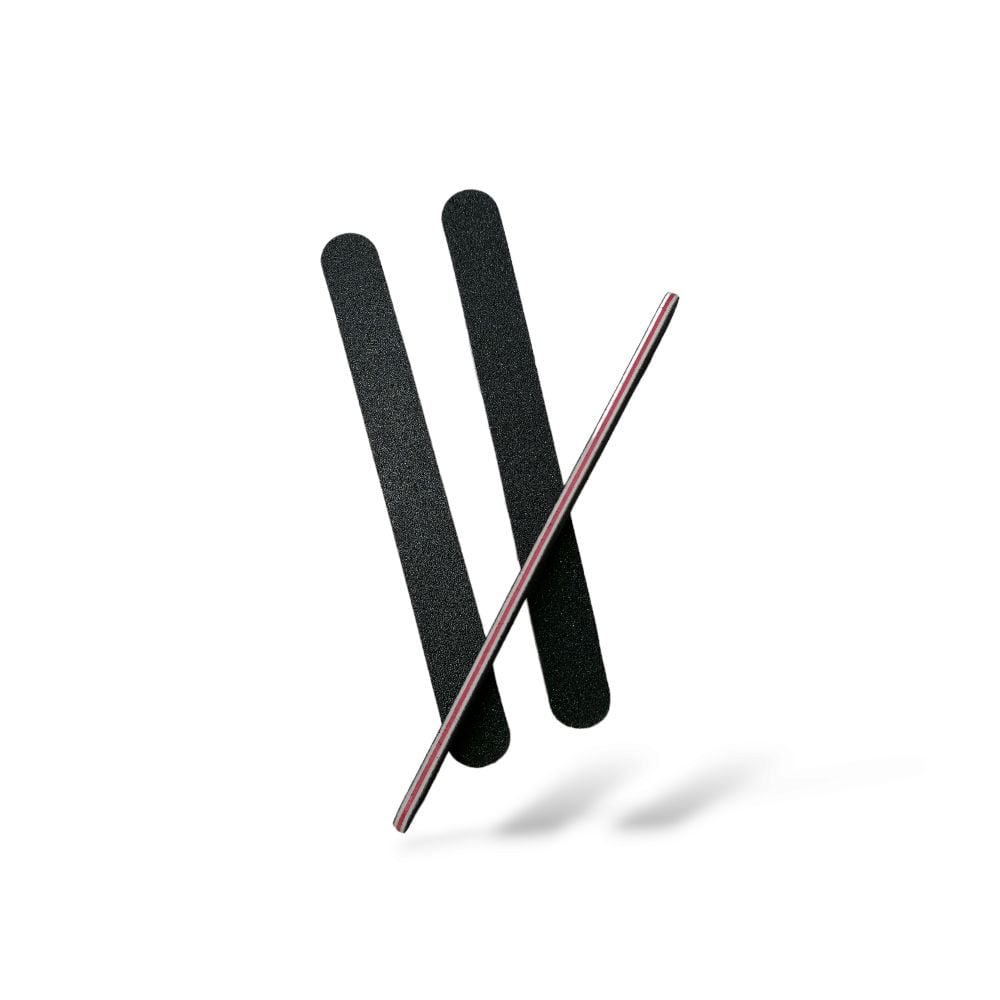 Best Selling！5pcs Pedicure 100 180 Grit Nail File Double Sided Reshape DIY Manicure Tool -D15 \ B901117 - صورة 4