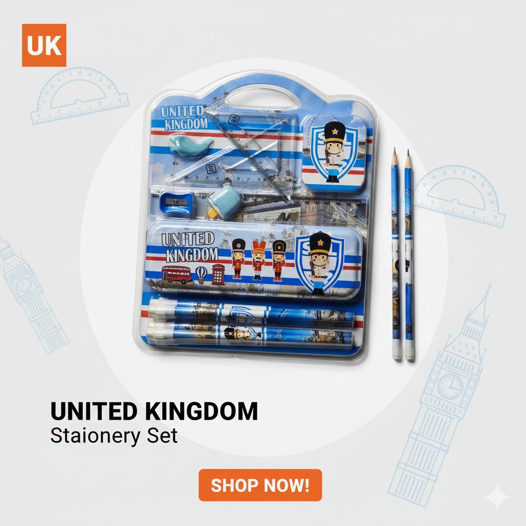Premium Stationery London Collection All-in-One Set B18 \ 6940087037404 - Image 3