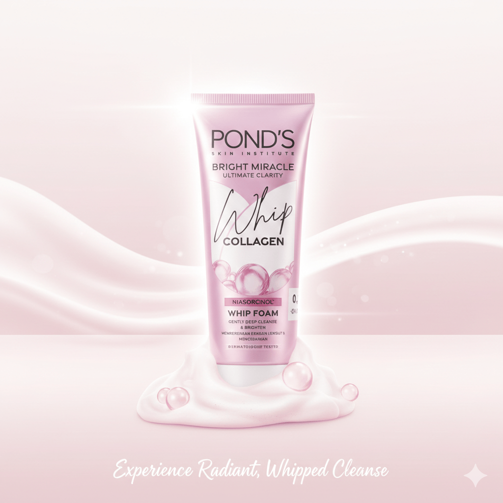 Pond's Bright Miracle Ultimate Clarity Whip Collagen Whip Foam 100g F41 \ 8999999562182 - Image 1