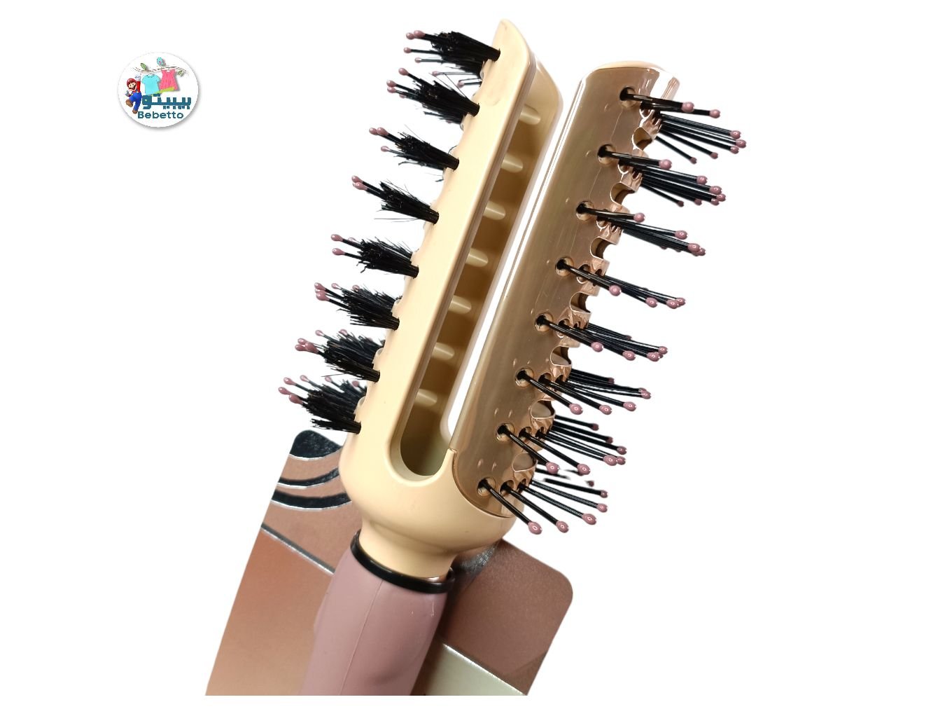 2In1 Hair Brush Comb for Women Girls Straight Curly Wet Dry Hair F36 \ E516733 - Image 2