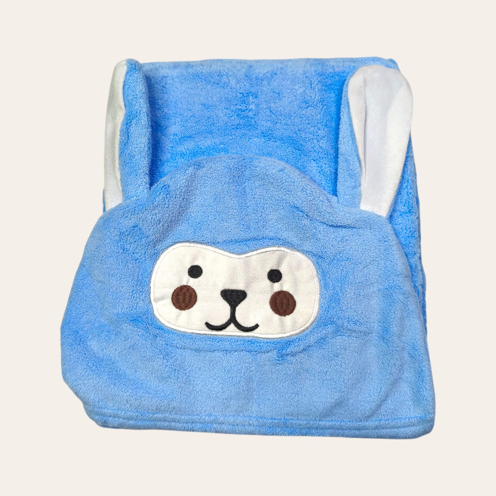 1pc Children's Bath Towel Cartoon Pattern Hooded Bathrobe Absorbent Kids' Bath Towel 1000A \ E072509 - صورة 5