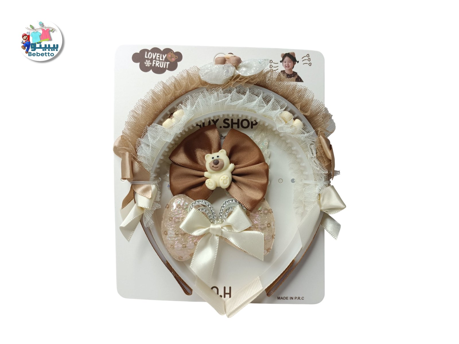 HAIR BAND & HAIR CLIP C1 \ F080705 - صورة 5