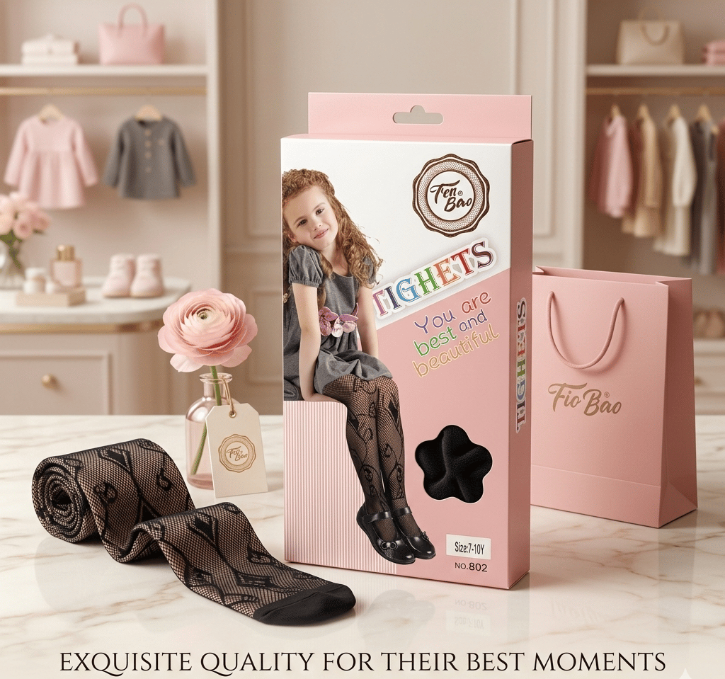 Black Nylon For Girls 1450A \ 6973886256677 - Image 1