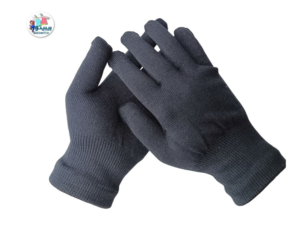 Charming thin and light men's and woman winter thermal fleece gloves for cold weather 1300B \ E110279 - Image 1