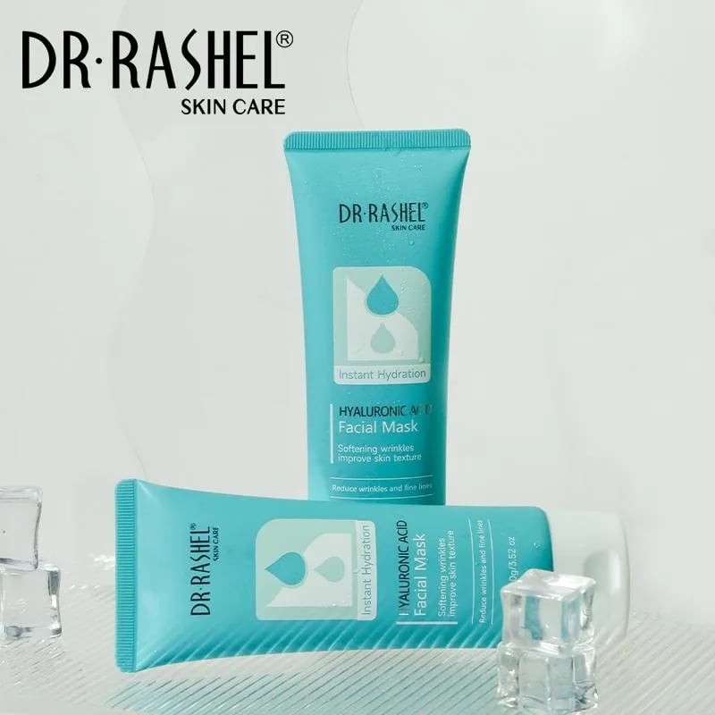DR.RASHEL Moisturizer and Hyaluronic Acid Glow, Wrinkle Relief, Skin Improvement and Fine Lines Mask 100ml -A41 \ F011208 - Image 2