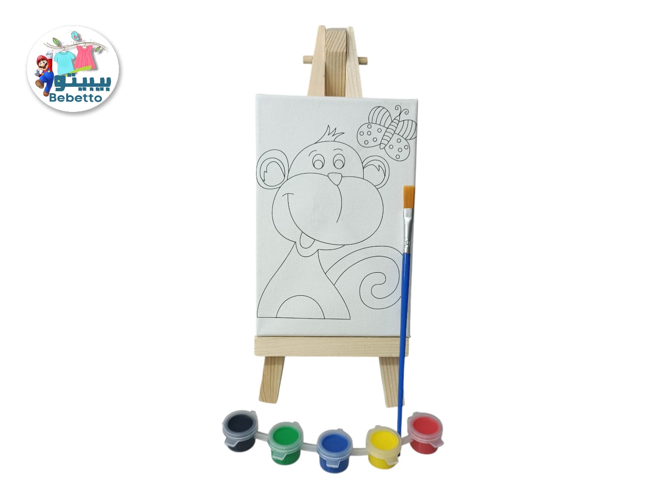 Kids Canvas With Easel D5 \ 6915266010158 - Image 1