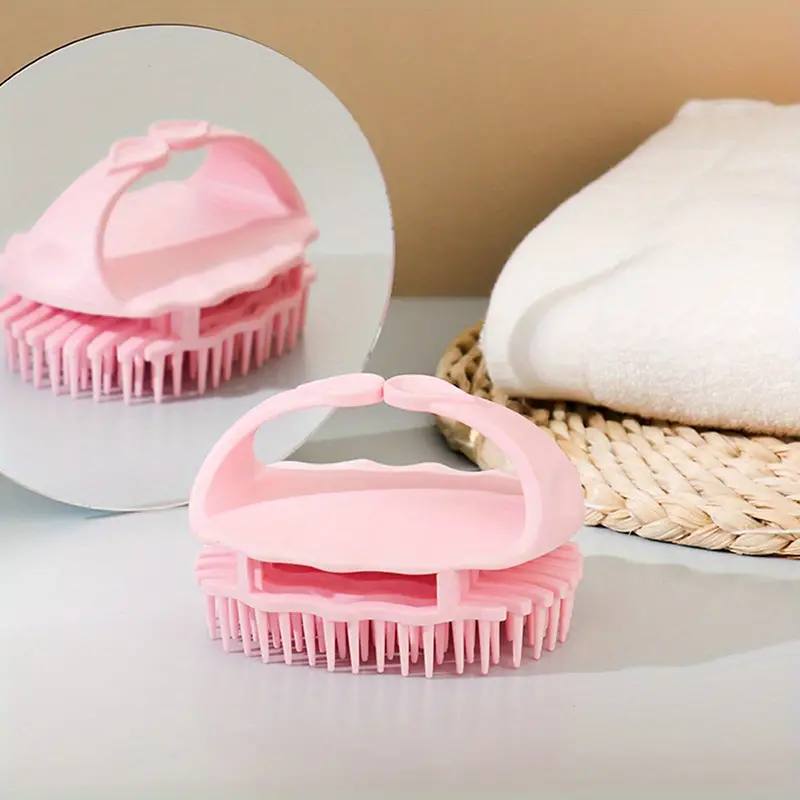 Scalp Massager Shampoo Brush, Scalp Brush For Hair Care, Silicone Scalp Exfoliator For Dandruff Removal, Scalp Care Scrubber For Both Wet Dry Hair, Suitable For Men & Women -B6 \ 6942772700570 - صورة 2