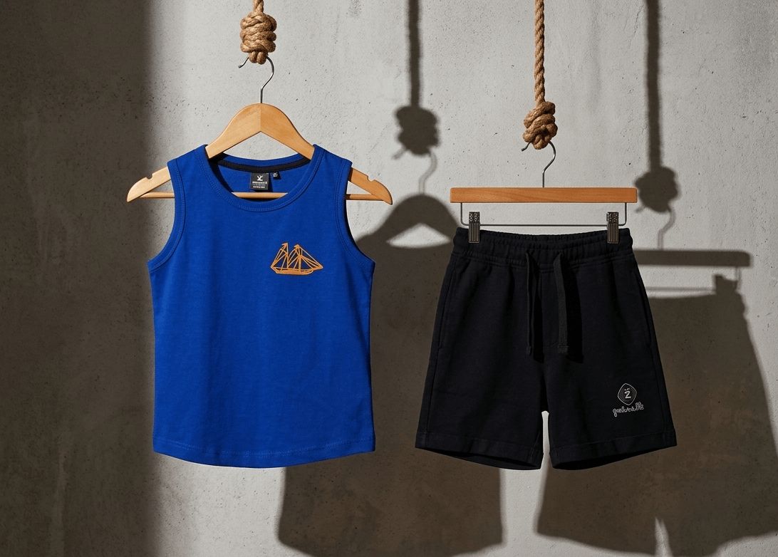 Children's summer clothing set 150C \ G030961 - Image 1