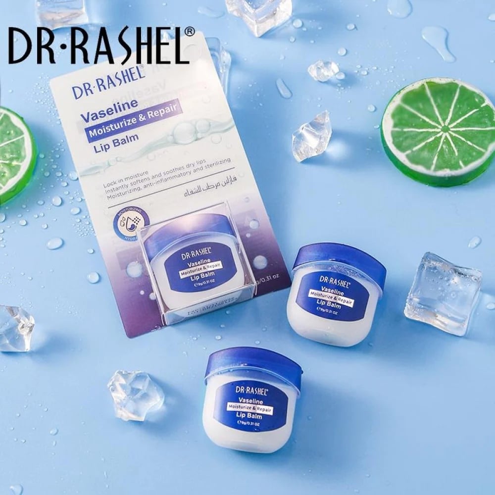 Dr Rashel Vaseline Moisturize And Repair Lip Balm 9g -F42 \ 6971764154336 - Image 3