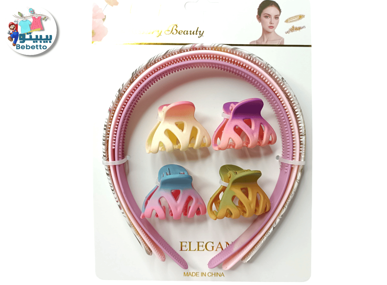 Luxury Bauty Band & Clips C6 \ F807139  - Image 5