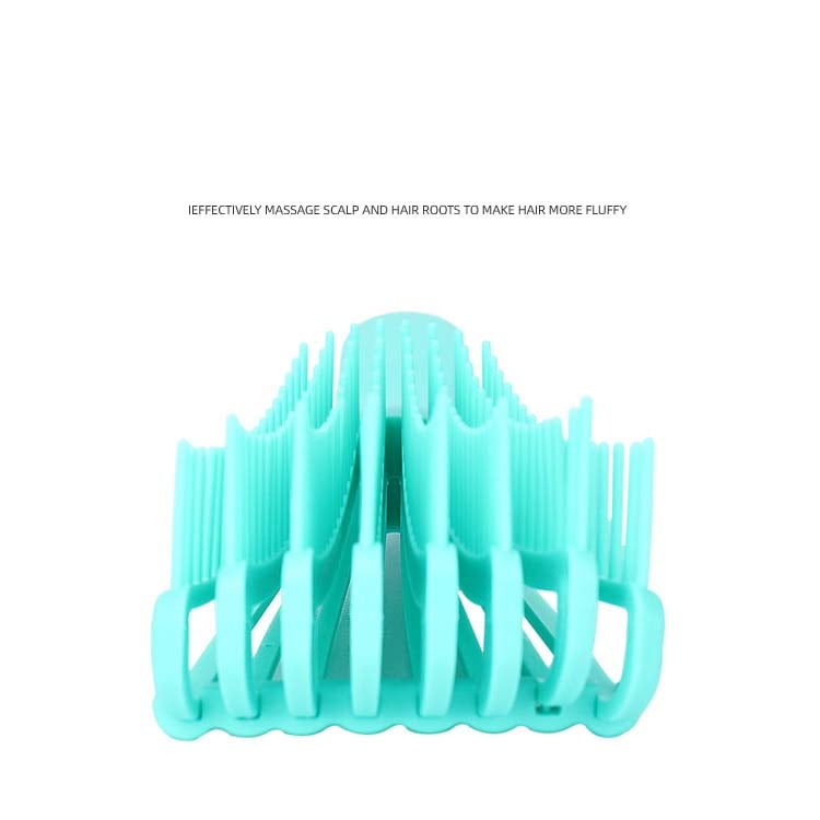 Natural Hair Detangler Brush 8 Rows Vent Detangling Brush For African America 3a To 4c Kinky Wavy Curly Coily Wet Dry Hair -F32 \ D010696 - Image 8