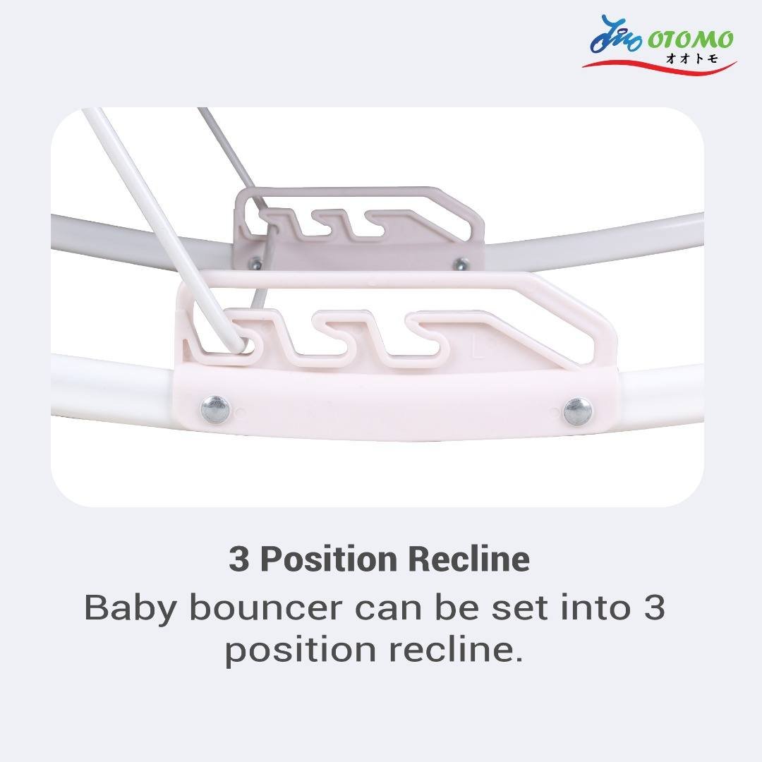 Baby Bouncer with Wheel Soothing Baby Rocking Chair Shakable Baby Sleeping Recliner Cradle Chair Baby Coaxing -Z1 \ F059435 - Image 11