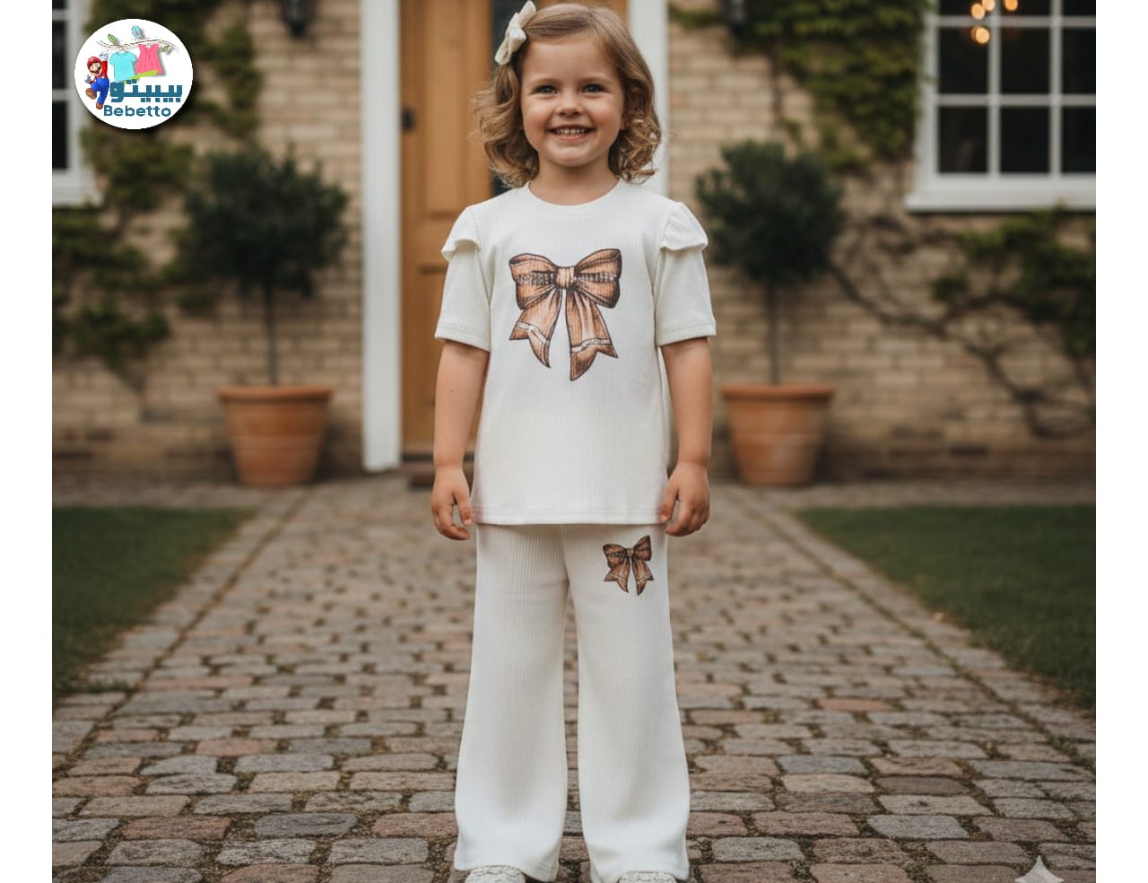 Two Pieces Outfit For Girls 600D \ G123865 - Image 1