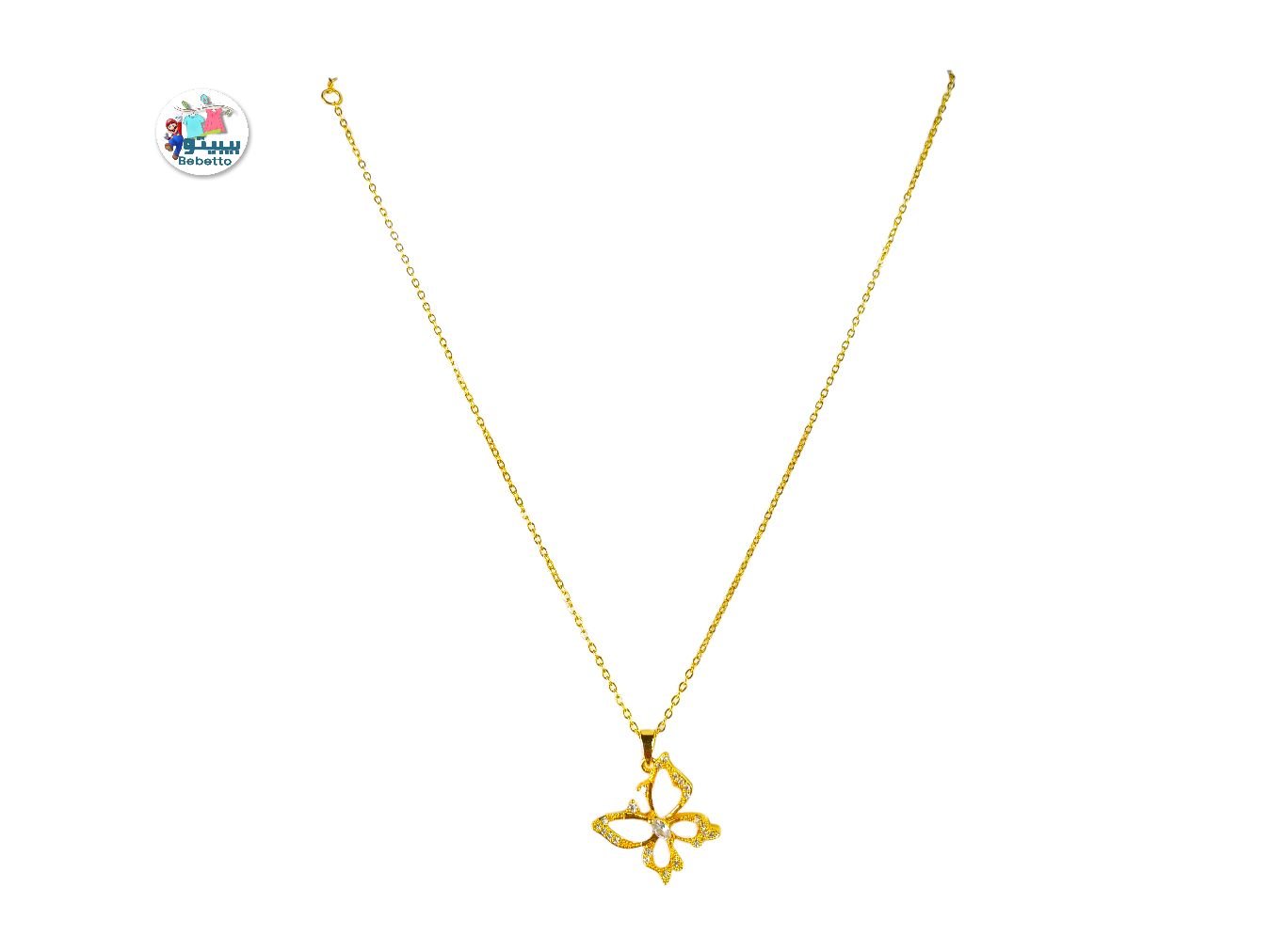 Gold Color Jewelry Cute Necklace for girls & woman -A17 \ E516728 - Image 1