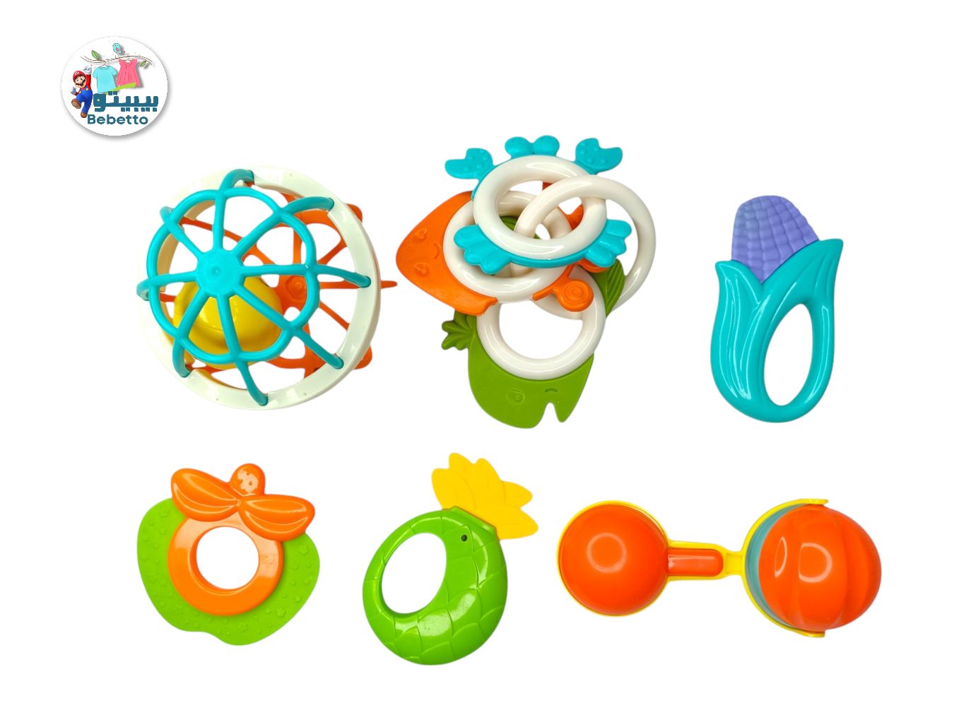 6pcs Baby Toys H41 \ 6983322359855 - Image 1