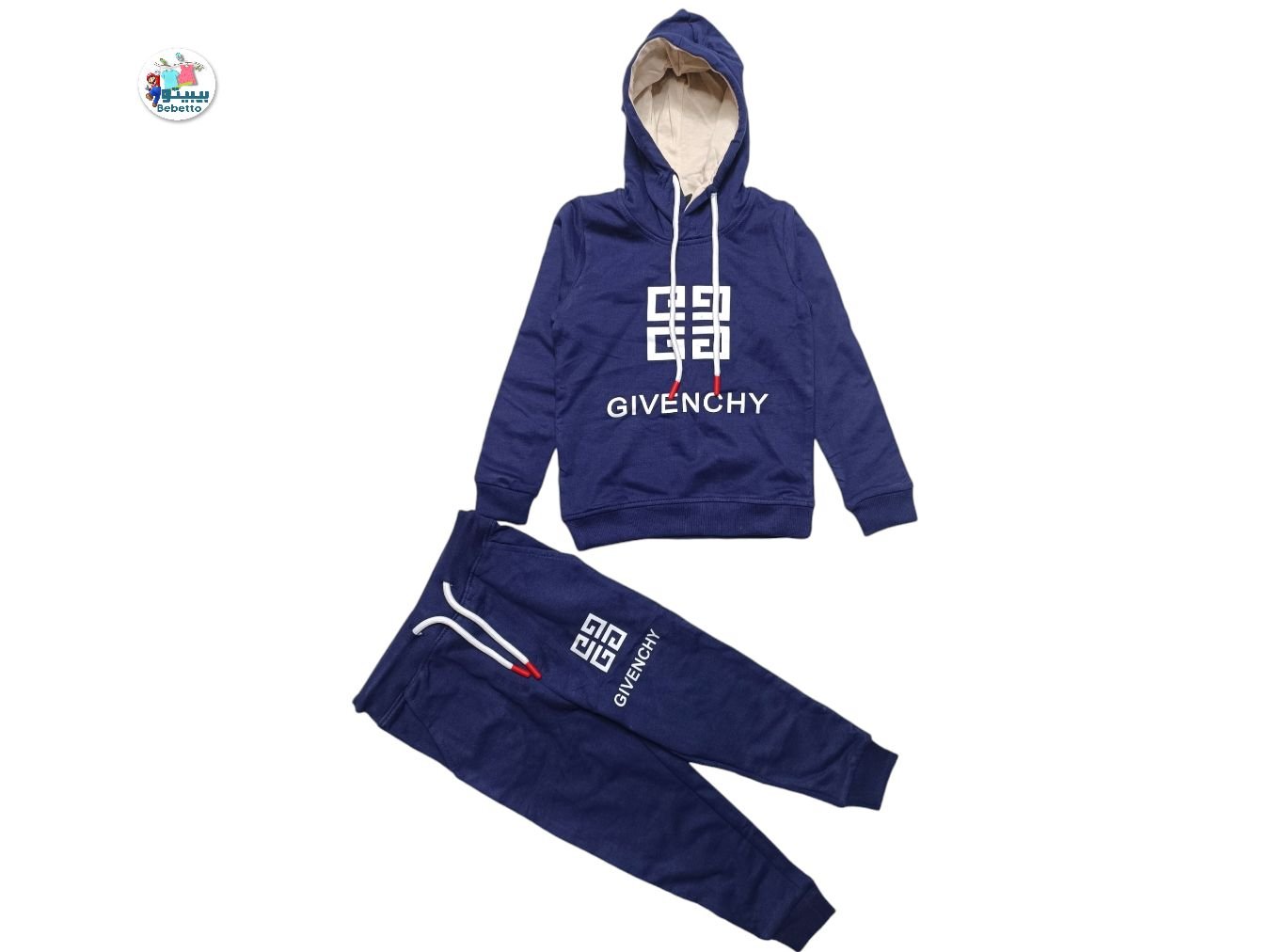 BOYS 2 PCS HOODIE SET 1450D \ E092725 - صورة 1