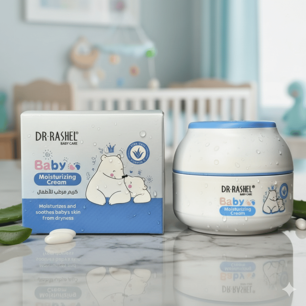 Dr. Rashel Baby Care Moisturizing Cream It is a gentle and hydrating cream designed for a baby's delicate skin D41 \ 6971764156460 - Image 1