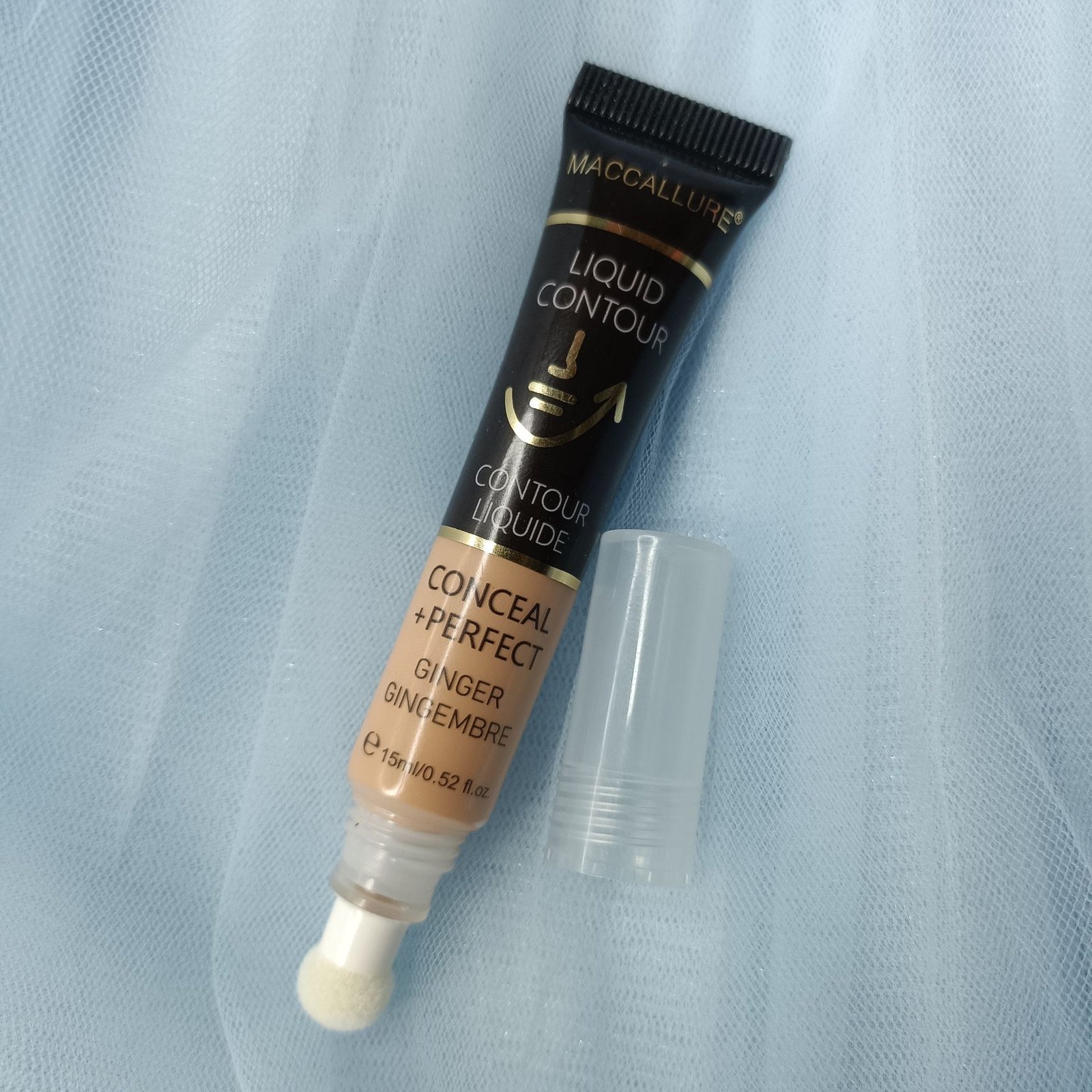 CONTOUR LIQUIDE CONCEAL + PERFECT GINGER GINGEMBRE 15ML -D41 \ 6975975011600 - Image 2
