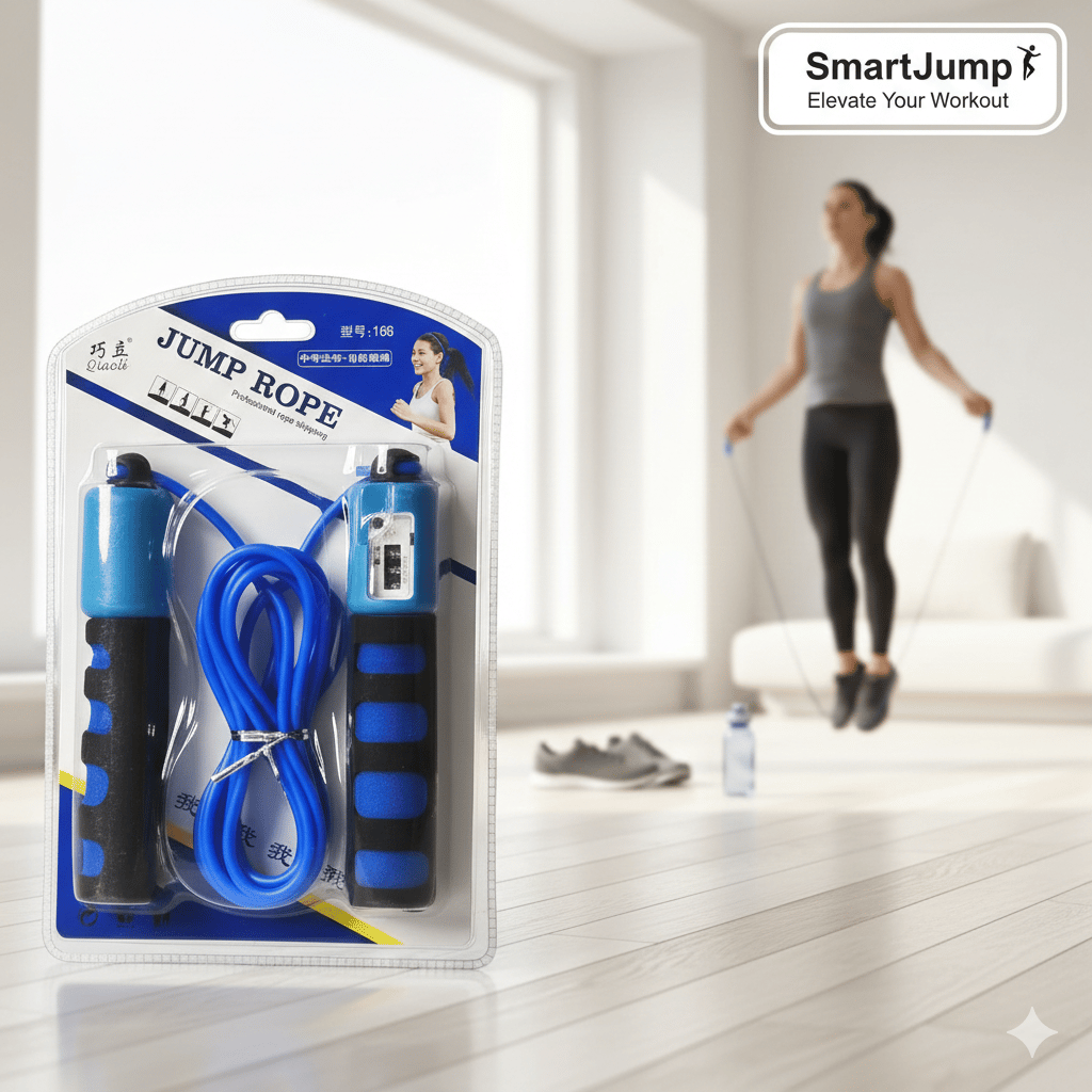 Skipping Rope Automatic Jump Counter Adjustable Skipping Jumping Rope F32 \ 6926648701687 - Image 4