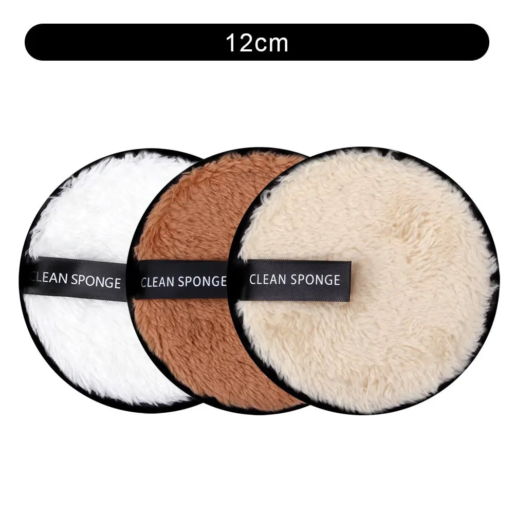 3Pcs Reusable Makeup Remover Pads Cotton Wipes Microfiber Cosmetics Washable Make Up Towel Face Cleansing Sponge Skin Care Tools -D19 \ 6926641003443 - Image 15