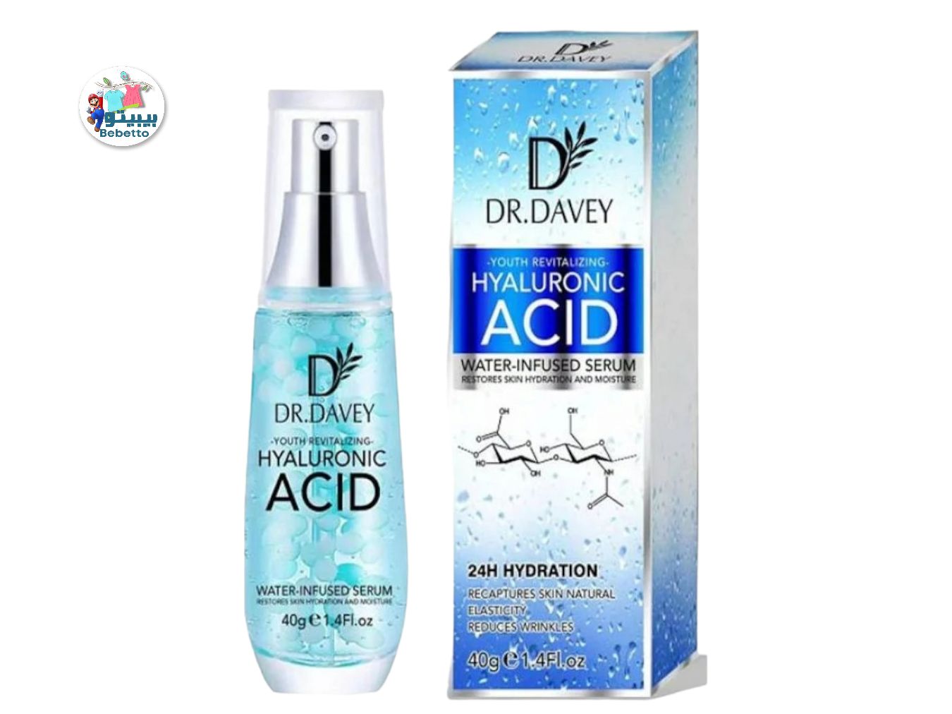 DR.DAVEY HYALURONIC ACID WATER-INFUSED SERUM 40g F42 \ 6921199122189 - Image 1