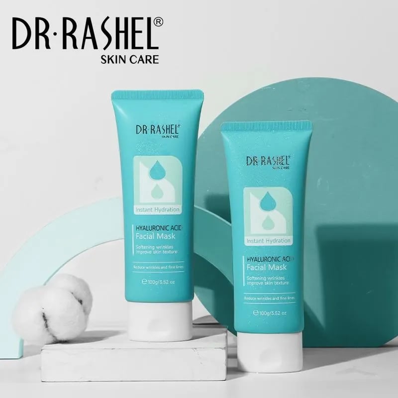 DR.RASHEL Moisturizer and Hyaluronic Acid Glow, Wrinkle Relief, Skin Improvement and Fine Lines Mask 100ml -A41 \ F011208 - Image 3