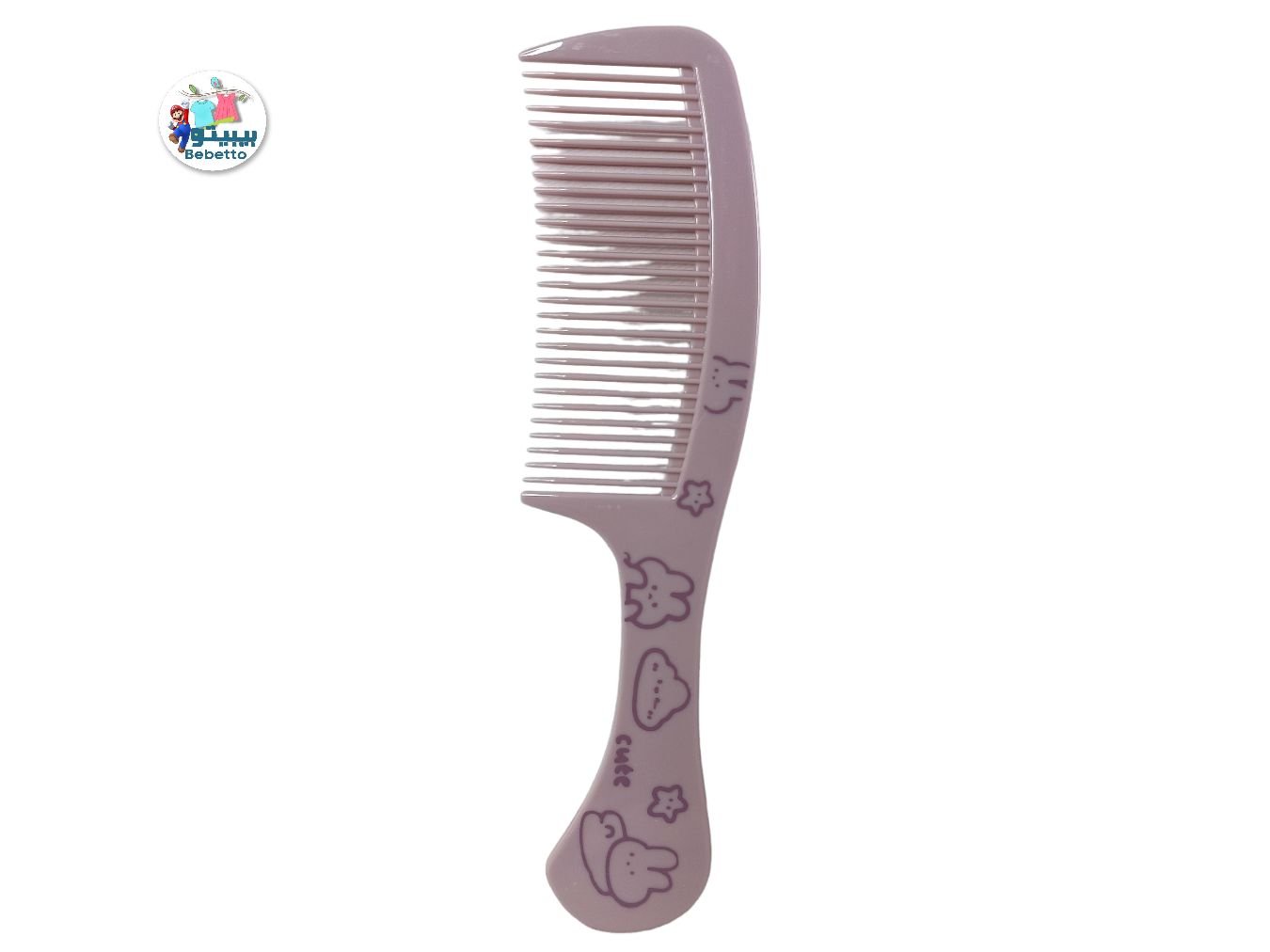 GIRLS & WOMAN HAIR COMB -D3 \ E502738 - صورة 3