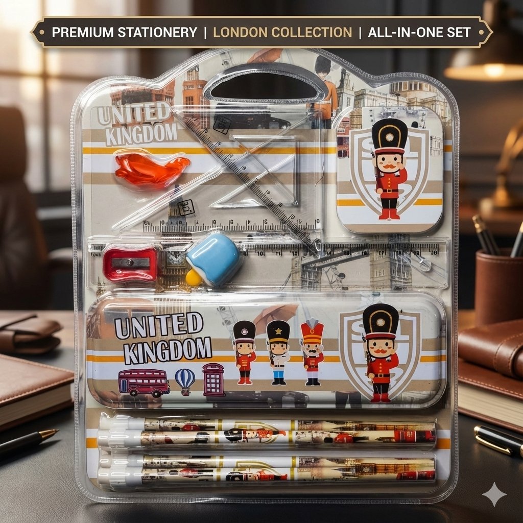 Premium Stationery London Collection All-in-One Set B18 \ 6940087037404 - Image 1