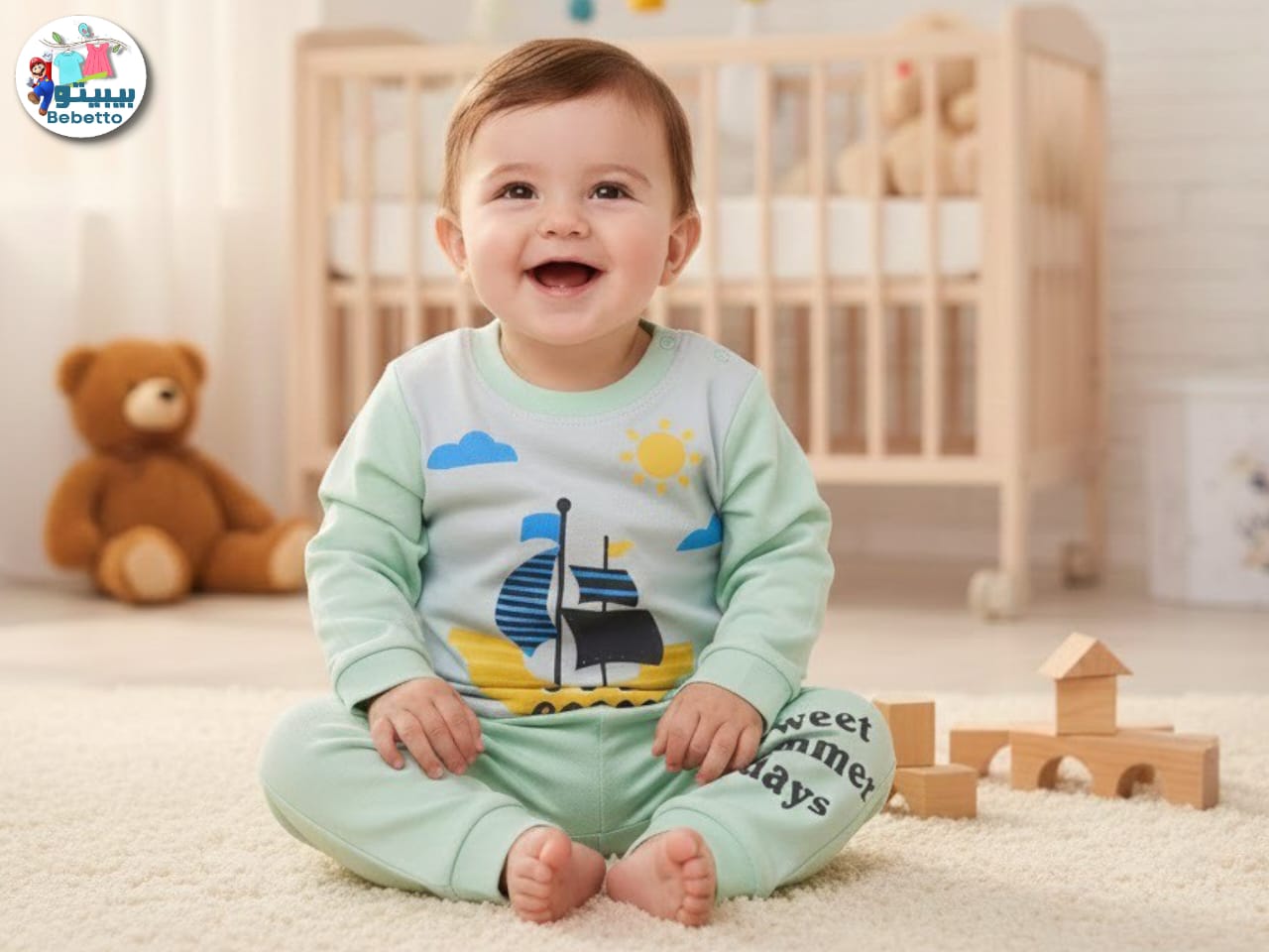 Baby's pajama set 1050E \ F1217863 - Image 1