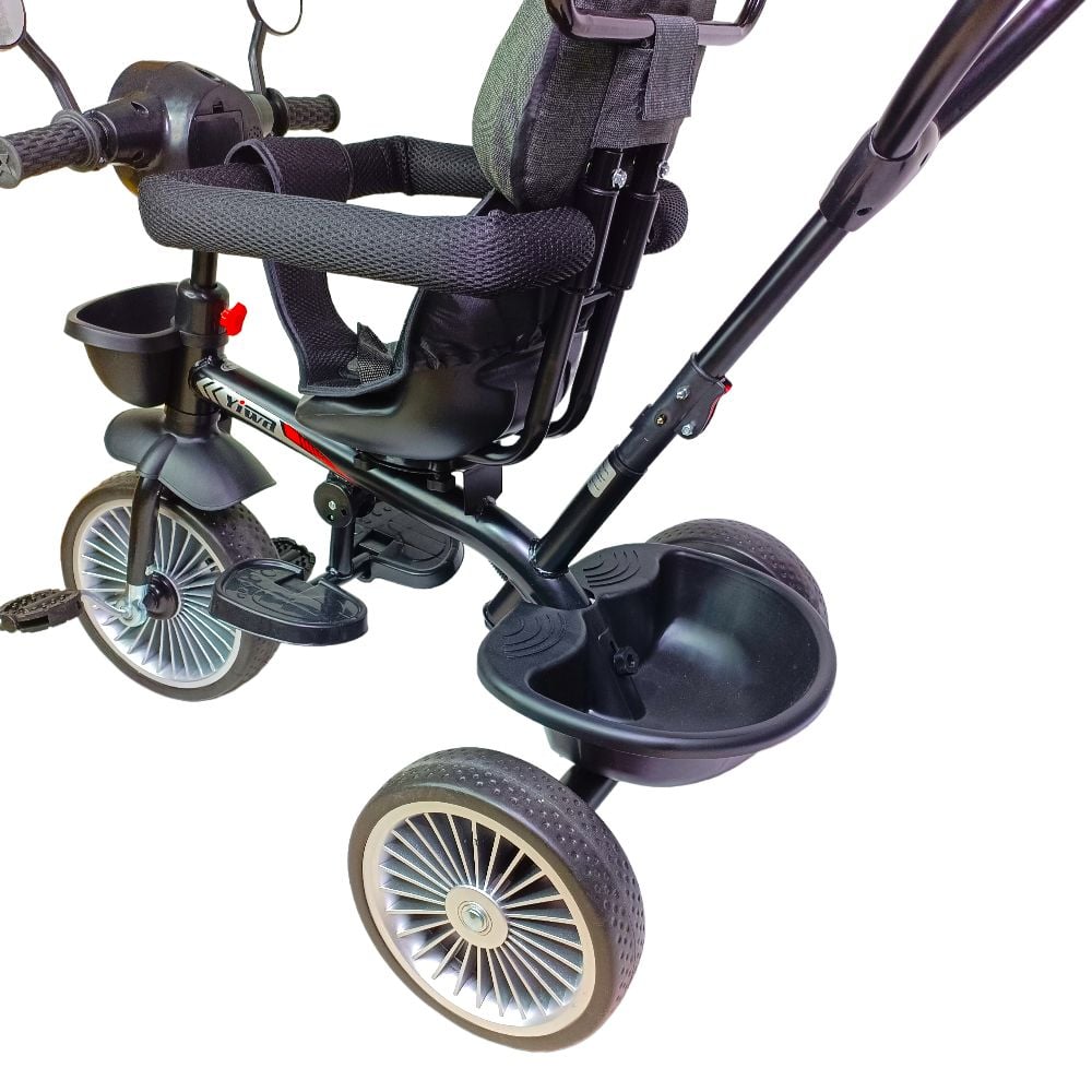 Baby 4in1 Cycles kids tricycle children ride-on toy steel frame three wheels cycle for girls and boys -Z21 \ E5185681 - Image 2