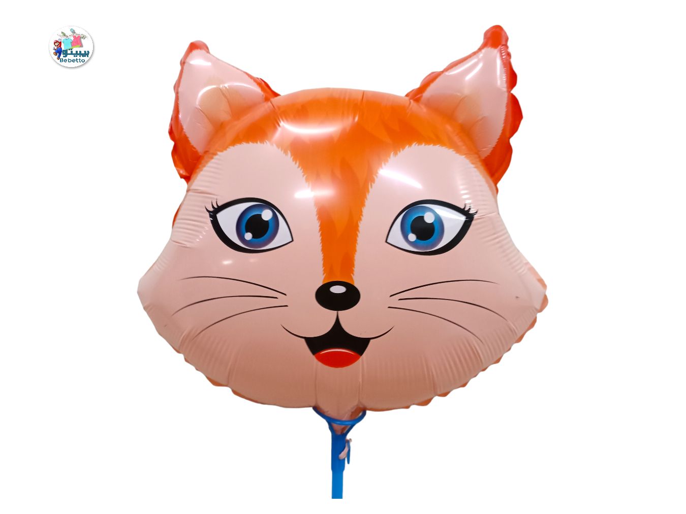 Foil Animal balloon Fox Head Shaped Easter Balloon -Z67 \ D1103534 - Image 1