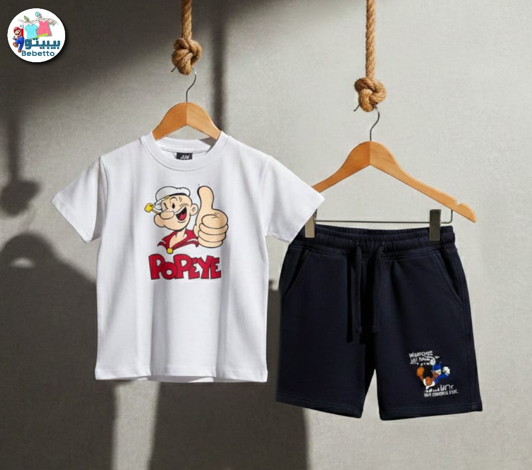 Bebetto children's t-shirt and shorts set 650D \ G222939 - Image 1