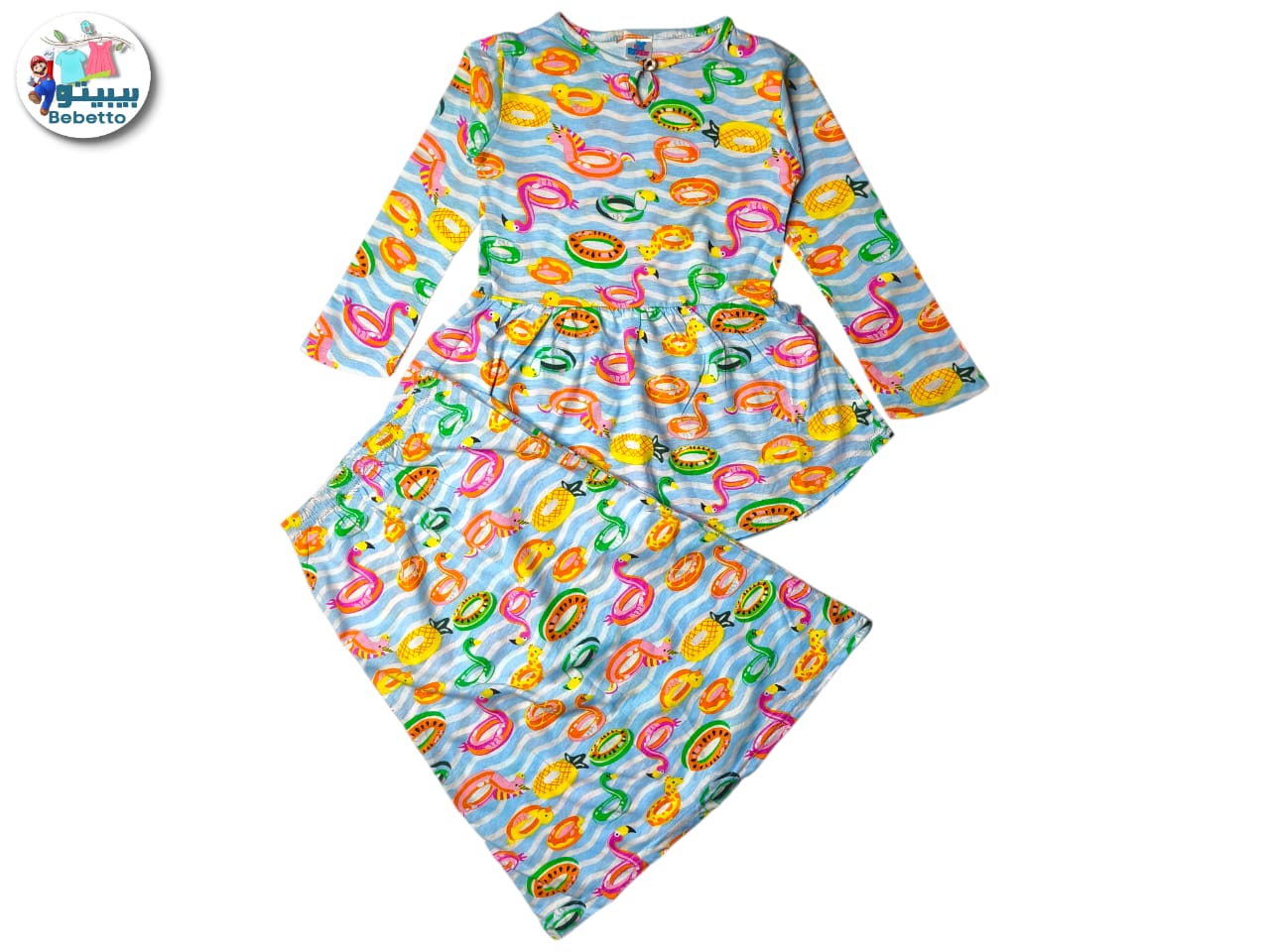 Bebetto two-piece pyjama or loungewear set 800C \ F1114978 - Image 1