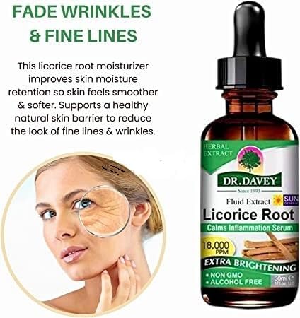 Dr.Davey Fluid Extract Licorice Root Calms Inflammation Serum, 30ml D42 \ 6921199117550 - Image 4